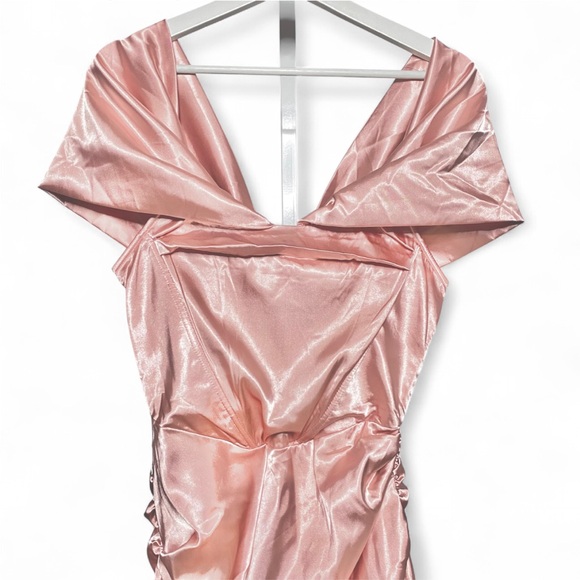 Superdown Aurora Corset Mini Dress Blush Pink • XS - Picture 4 of 10